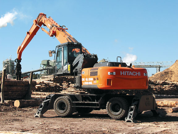 Hitachi ZX360W-3 wheeled excavator - Deals on Wheels