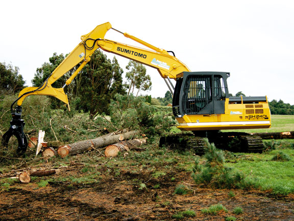 Sumitomo SH240-5 excavator - Deals on Wheels