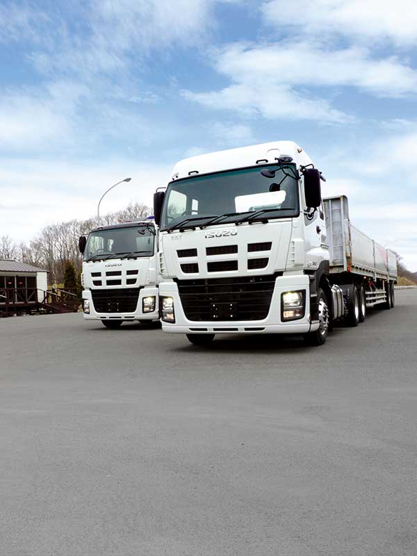 Isuzu Giga truck test drive (Japan trip part 1)