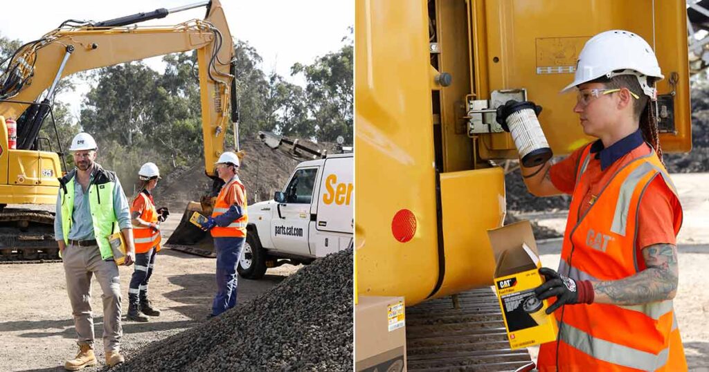 Help maximise machine performance with genuine Cat® parts and services ...