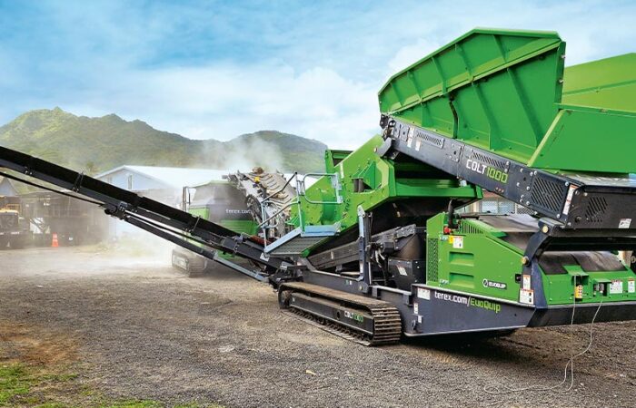 Screening and crushing: Terex EvoQuip