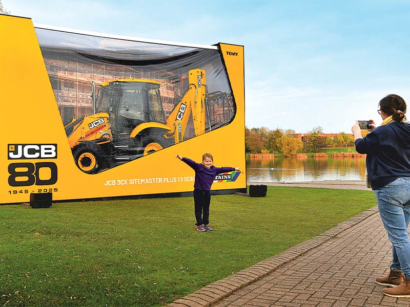 JCB celebrates 80th anniversary