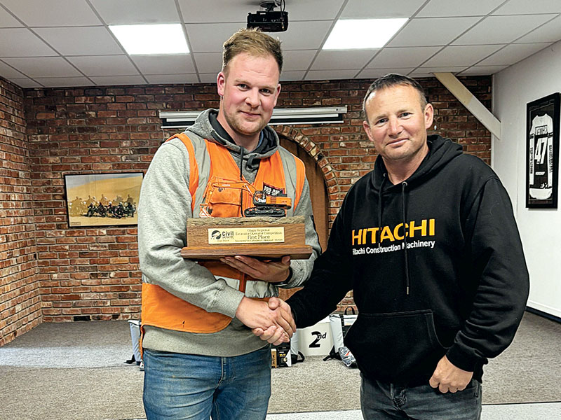Dunedin operator wins excavator comp