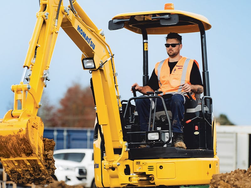 Komatsu Fieldays 2026 line-up