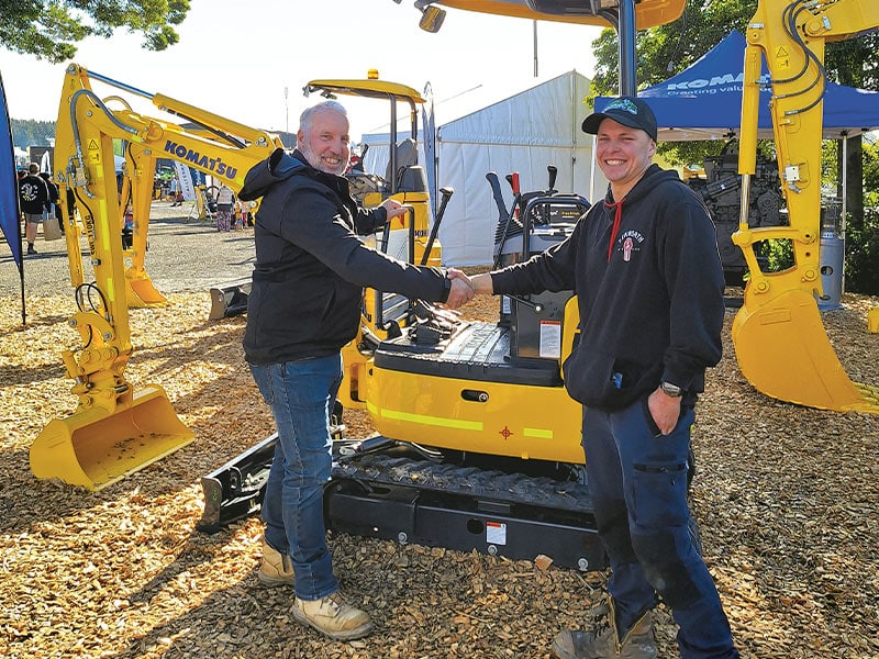 Komatsu Fieldays 2026 line-up
