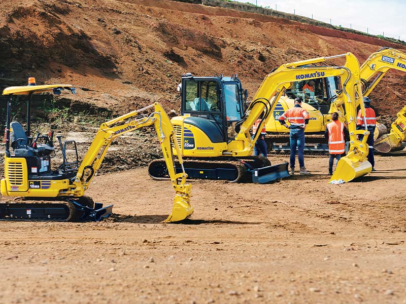 Komatsu Fieldays 2026 line-up