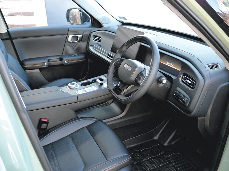 BAIC SUV’s range expands