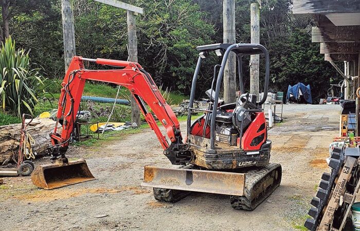 Ed’s first time on an excavator in 15 years